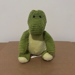 MGM Group Dinosaur Ribbed Cordy Green T-Rex Stuffed Toy